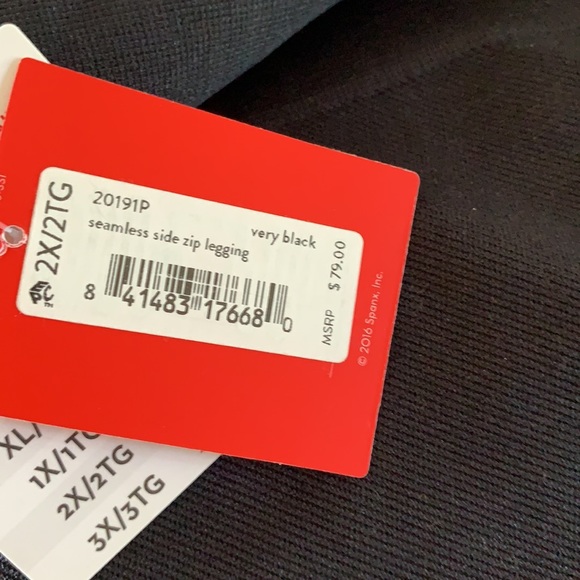 🌟SPANX SEAMLESS ANKLE ZIP LEGGINGS🌟 - Picture 5 of 5